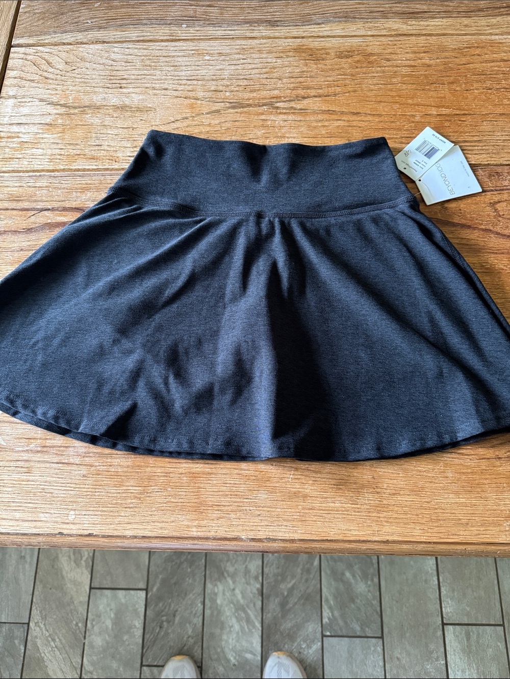 Beyond Yoga darkest night space dye skort 15 inch nwt small